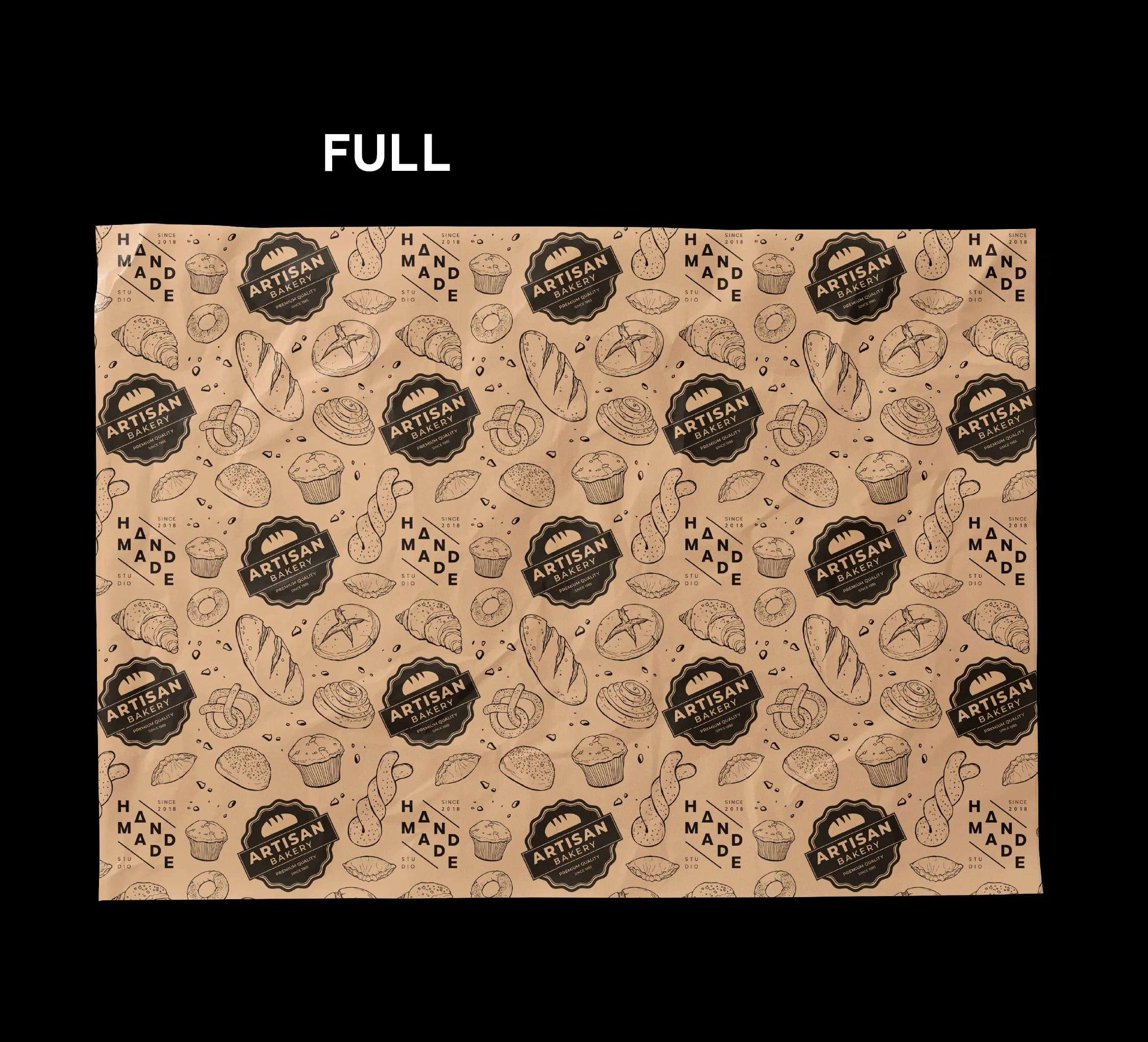 Brown Food Wrapping Paper