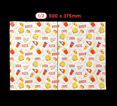 White Food Wrapping Paper