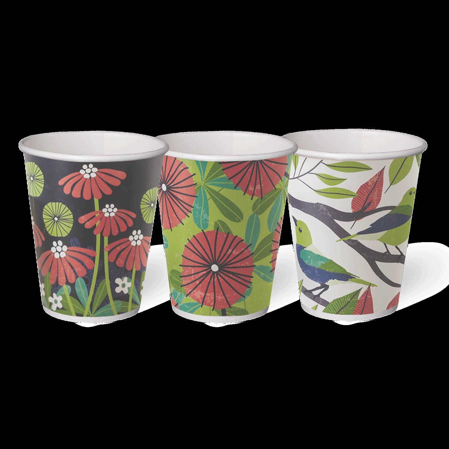 Custom printed paper coffee cup