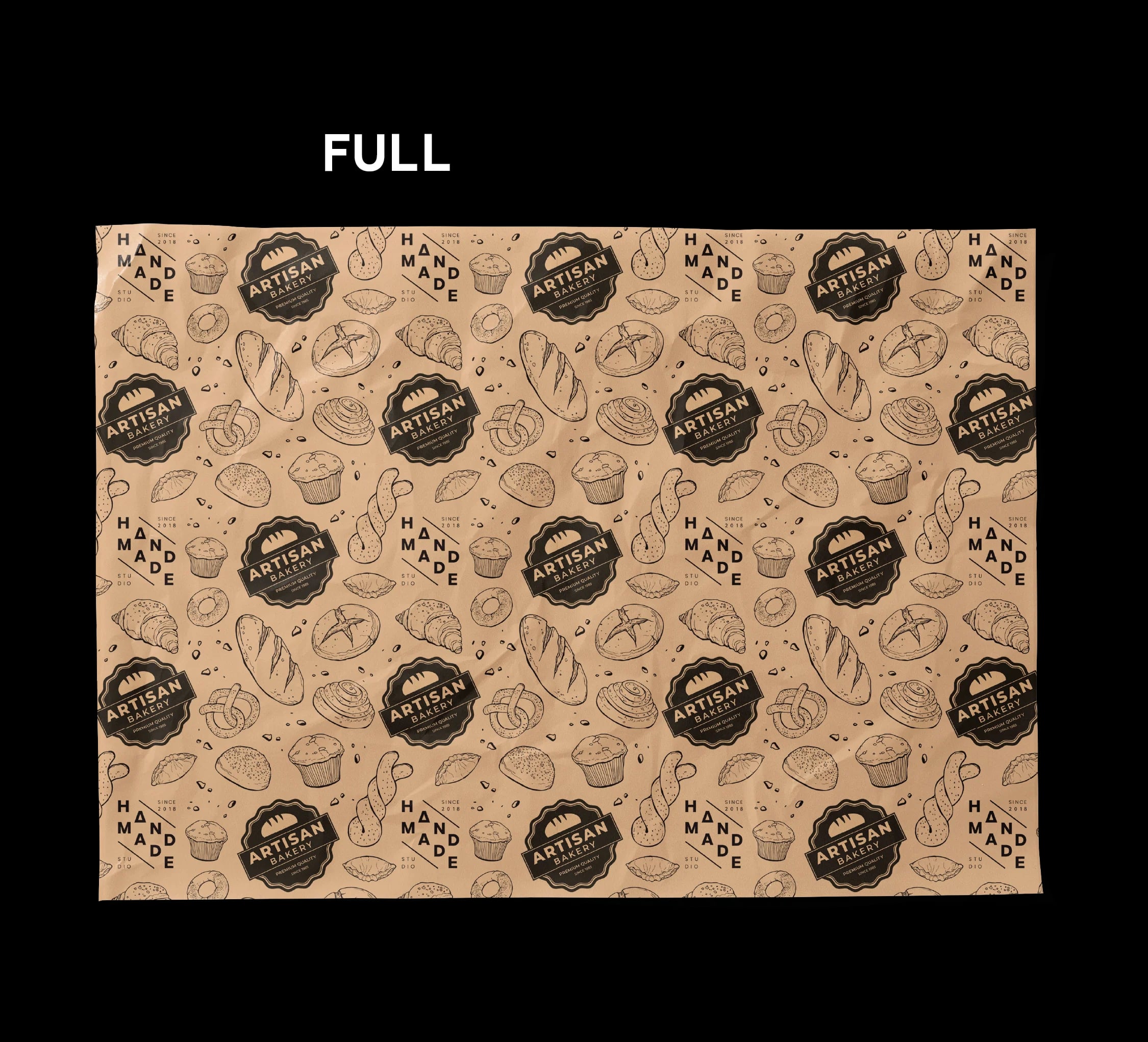Brown Food Wrapping Paper