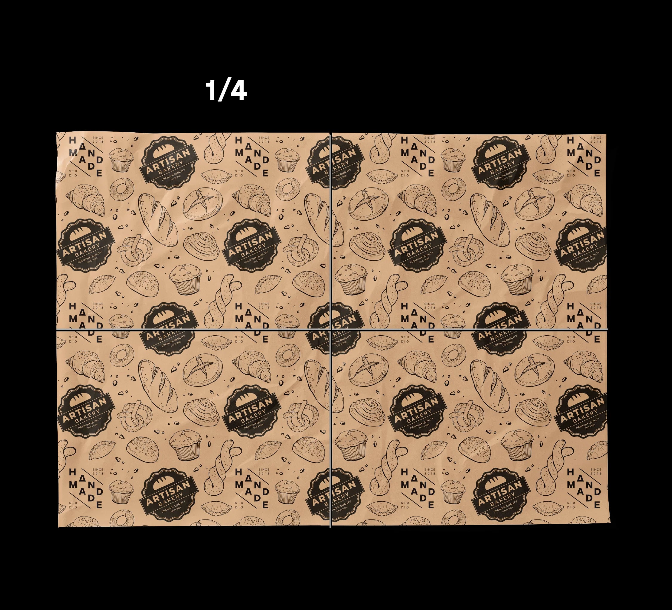 Brown Food Wrapping Paper