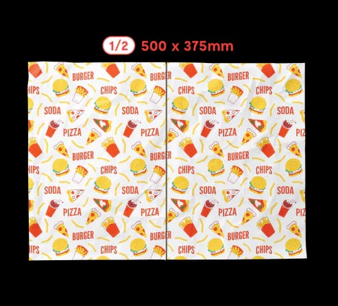 White Food Wrapping Paper