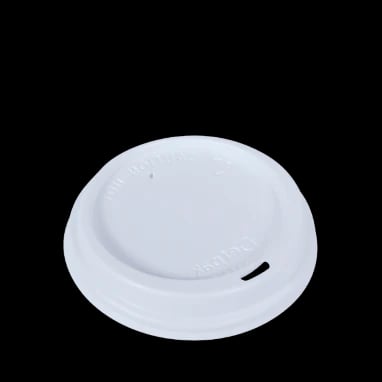 6/8oz Smooth Lid, white